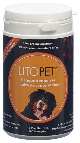 LITOPET Original : cynorrhodon danois pour chien, 150 g