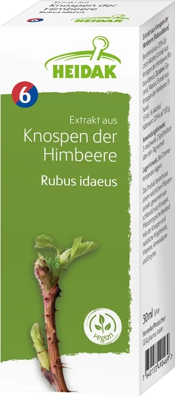 HEIDAK Bourgeon Framboise Rubus idaeus macérat-mère Bouteille 500ml