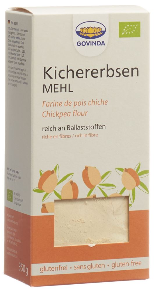 GOVINDA Farine de pois chiches bio 350g