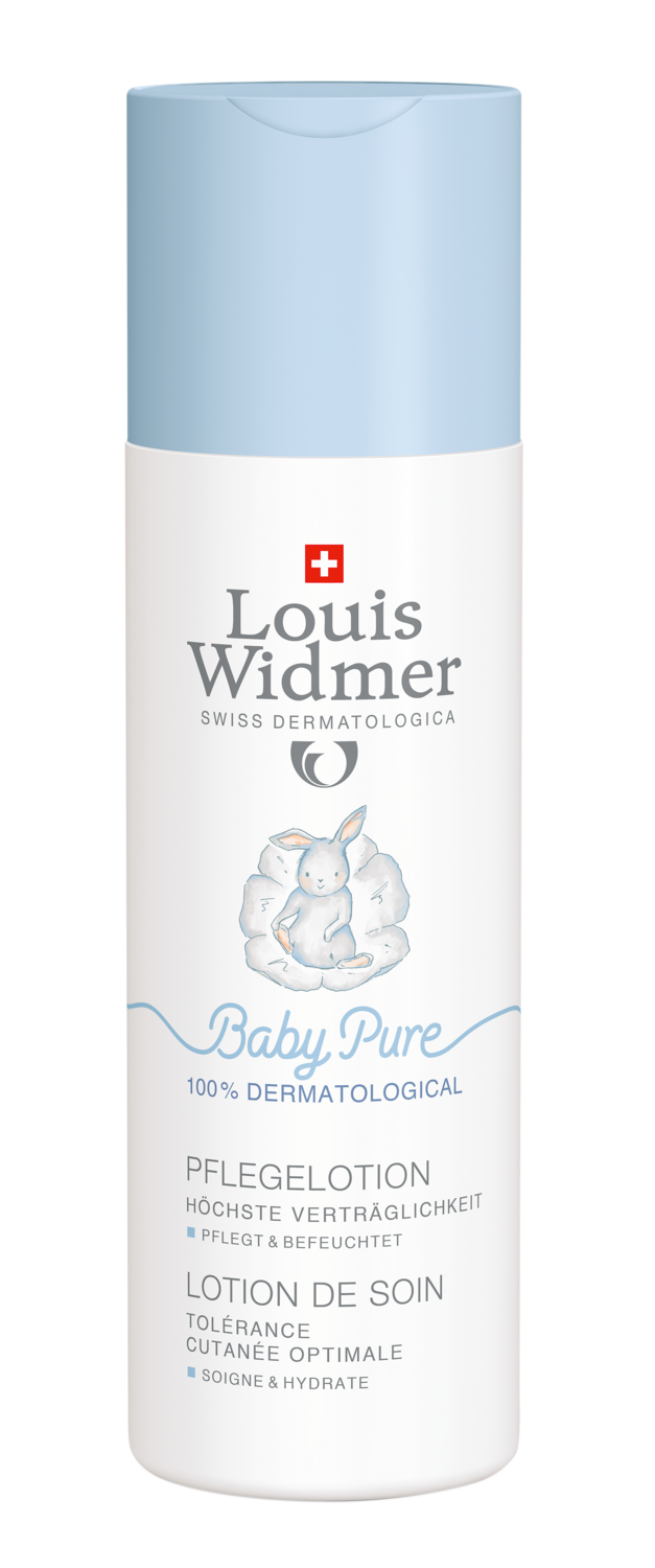 Louis Widmer BabyPure Lotion de soin sans parfum 200ml