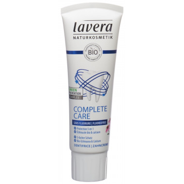 Lavera dentifrice complete care sans fluor 75ml