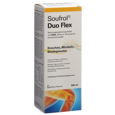 Soufrol Duo Flex Trink Lös 500ml Soufrol Duo Flex Trink Lös 500ml