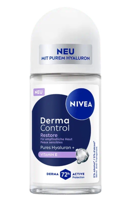 Déodorant Nivea Derma Control Restore Roll-on Fem 50 ml