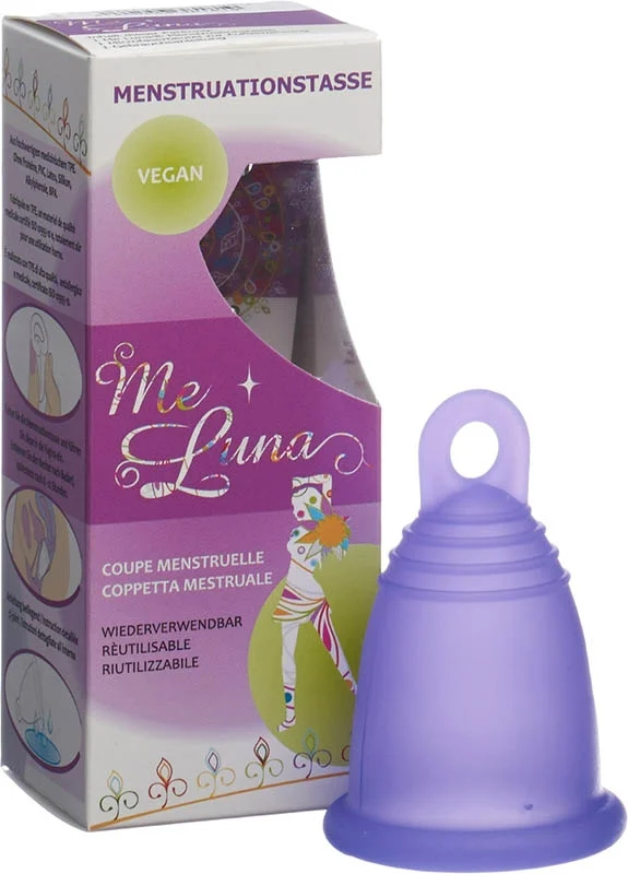 ME LUNA Coupe menstruelle Sport M Bleu Violet