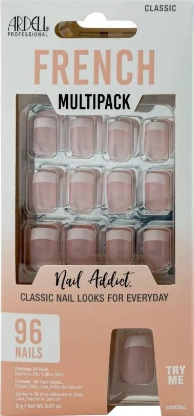 ARDELL Nail Addict French Multip Classic 96 pièces