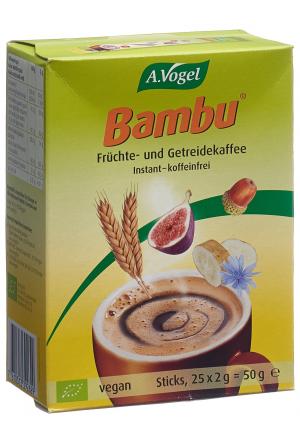 A. Vogel Bambu café aux fruits instantané 25 stick 2g A. Vogel Bambu café aux fruits instantané 25 stick 2g