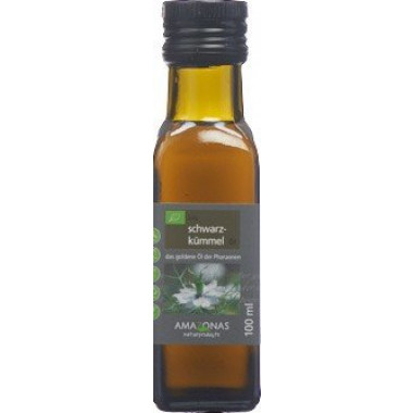 AMAZONAS huile de cumin noir 100 % pure pressée à froid Égypte Fl 100ml