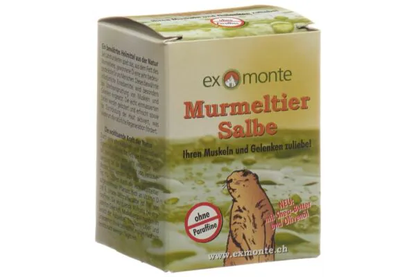 EXMONTE Pommade de marmotte pot 100ml EXMONTE Pommade de marmotte pot 100ml
