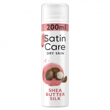 Gillette for Women Gel Satin Care Beurre de Karité 200ml Gillette for Women Gel Satin Care Beurre de Karité 200ml