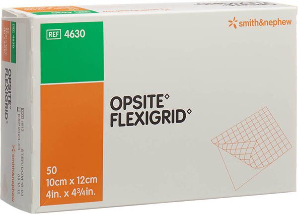 OPSITE FLEXIGRID Pansement 10x12cm 50pcs