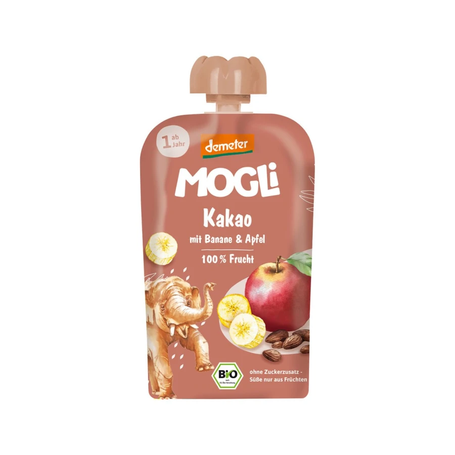 MOGLI Sachet de cacao à presser, 100 g
