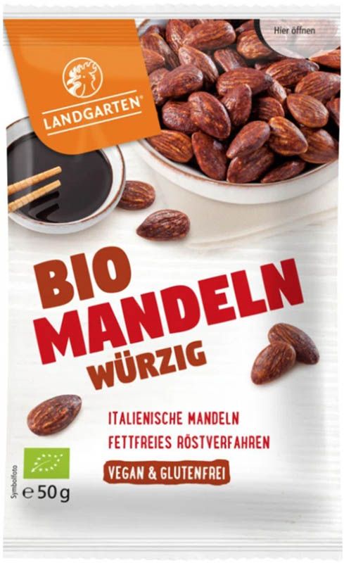 LANDGARTEN Amandes épicées Bio glutenfr veg 50g