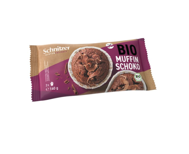Schnitzer Muffin bio au chocolat noir 2 x 140g