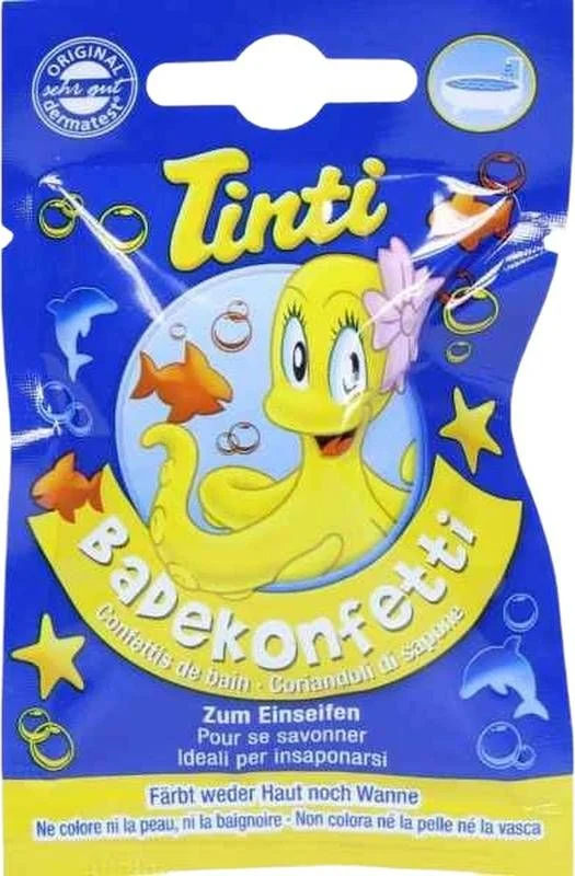 TINTI Confettis pour le bain Sachet individuel D/F/I