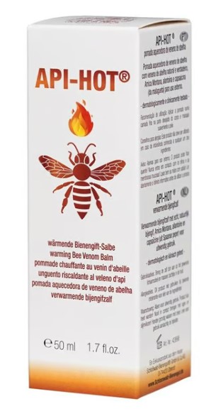 API-HOT Pommade au Venin d'Abeille Huile Essentielle d'Herbe 50ml