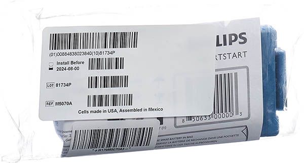 Philips HeartStart HS1/FRx Pile jetable longue durée