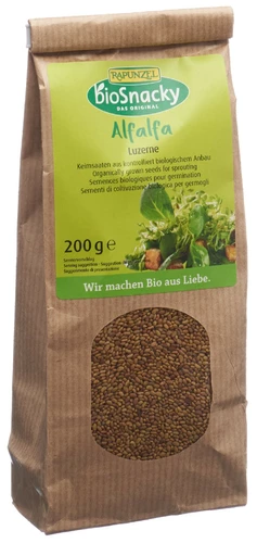 bioSnacky Alfalfa Luzerne Btl 200g