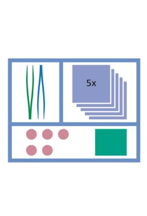 MediSet Kit de pansements 480126 75 pièces