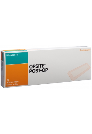 Opsite Post OP pansement film 30x10cm stérile 20 Btl