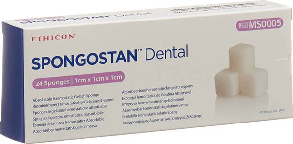 SPONGOSTAN Dental 1x1x1cm 24 pièces SPONGOSTAN Dental 1x1x1cm 24 pièces