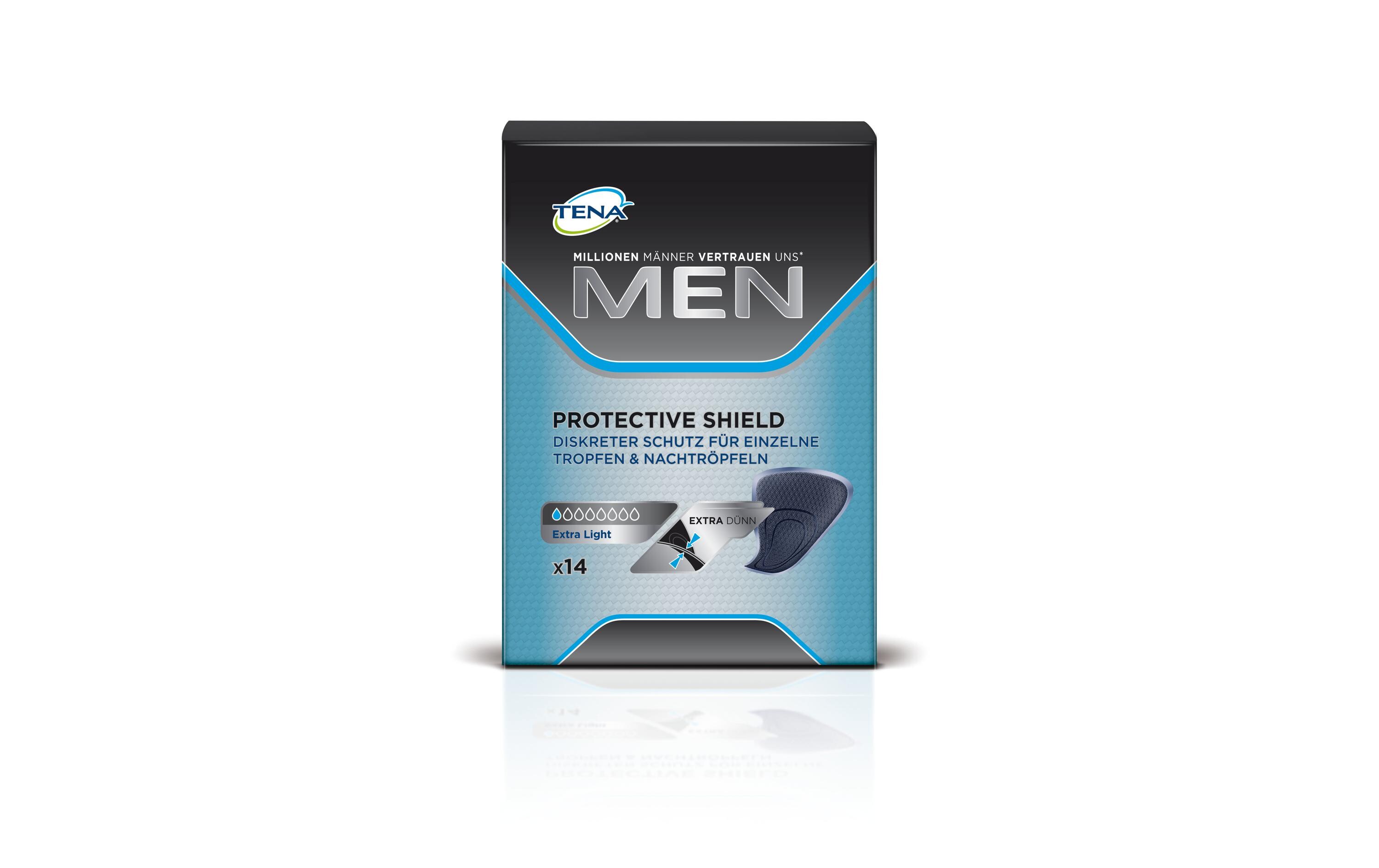 TENA Men Protective Shield Ex Light 14 pièces
