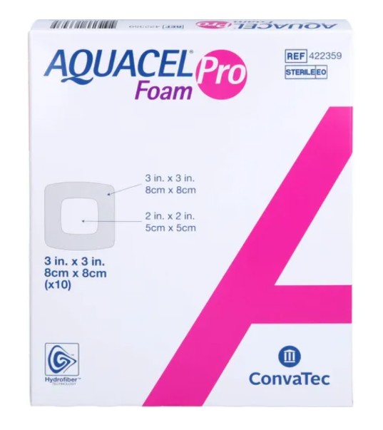 AQUACEL Foam Pro 8x8cm 10 pièces