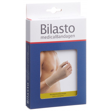 Bilasto bandage pour poignet M avec attache pour le pouce beige
