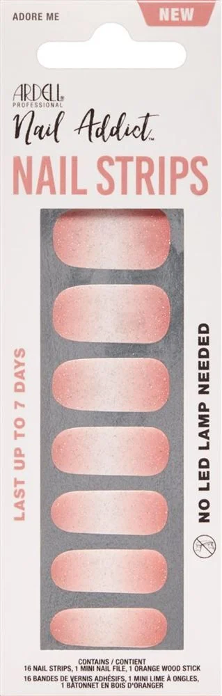 ARDELL Nail Addict Strips Adore me 16 pièces