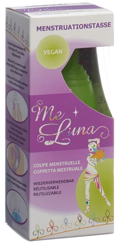 ME LUNA Coupe menstruelle Classic S Verte
