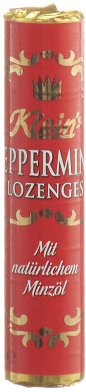 KLEIN'S Menthe poivrée en rouleau 25g