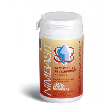 NIMBASIT sels minéraux en comprimés 128 pièces