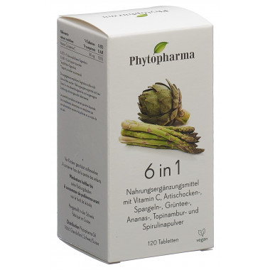 Phytopharma 6in1 comprimés 120 pièces