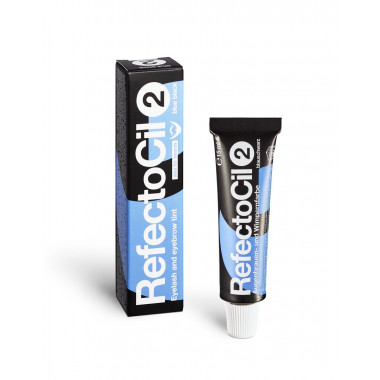 Refectocil Couleur pour cils n° 2 bleu-noir Refectocil Couleur pour cils n° 2 bleu-noir