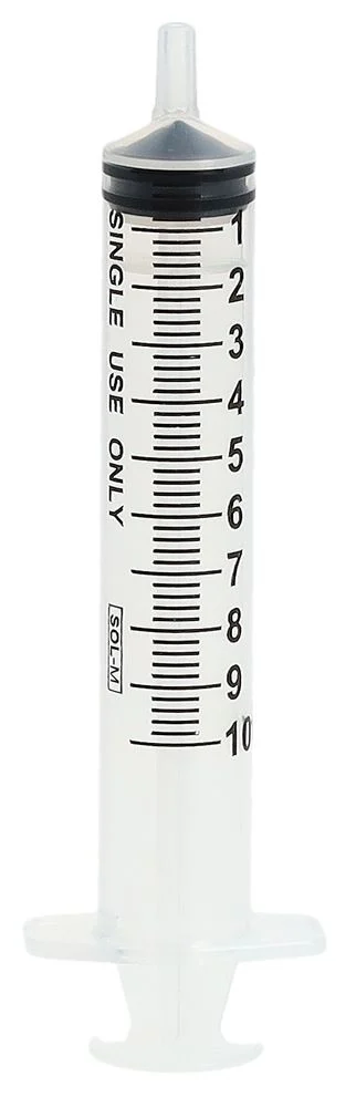 Seringue Sol-M sans aiguille 10ml EccentricTip 100 pièces