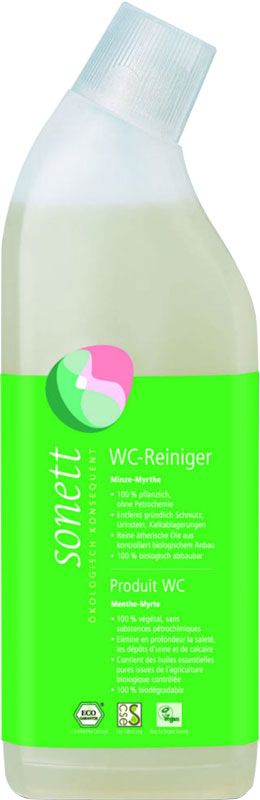 Sonett Nettoyant WC Menthe Myrthe 750ml Sonett Nettoyant WC Menthe Myrthe 750ml