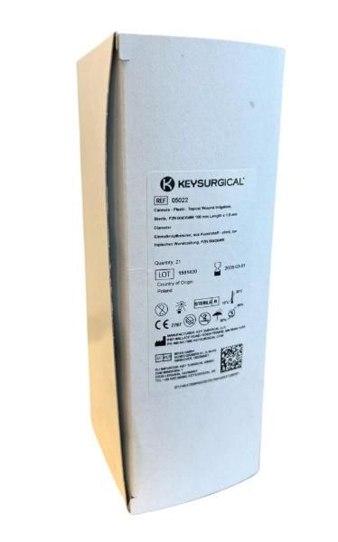 KEY SURGICAL canule à bouton jetable 0.8x45mm st 21 pièces
