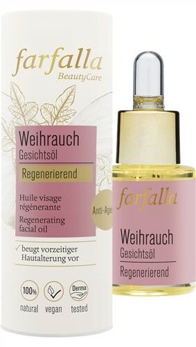 Huile visage à l'encens FARFALLA 15ml Huile visage à l'encens FARFALLA 15ml