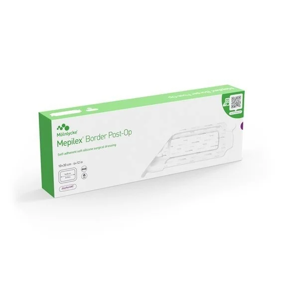 Mepilex Border Post OP 10x30cm (n) boîte 10 pièces