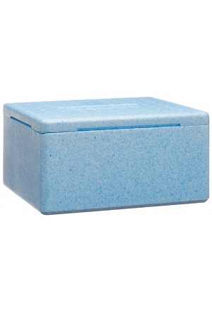 BOÎTES D'ISOLATION 280x230x140mm moyennes bleu clair