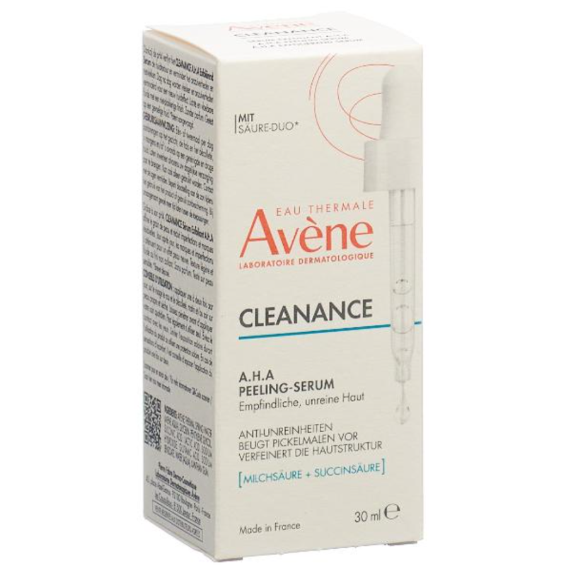 AVENE Cleanance AHA Sérum Exfoliant Tb 30ml AVENE Cleanance AHA Sérum Exfoliant Tb 30ml