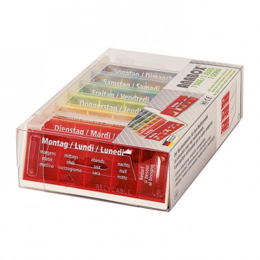 Anabox Medidispenser 7 jours multicolore