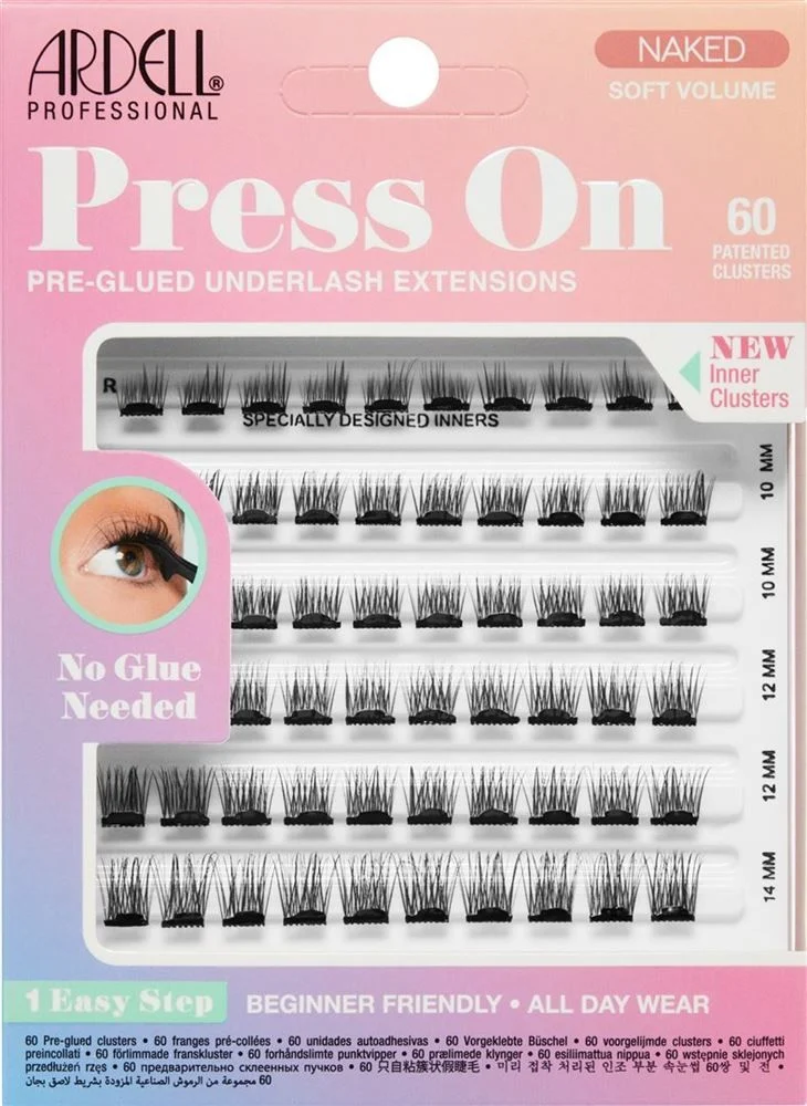 ARDELL Kit de démarrage Press On Naked Soft Volume