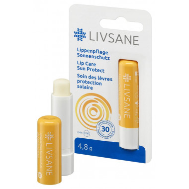 Livsane Soin des lèvres Protection solaire Livsane Soin des lèvres Protection solaire