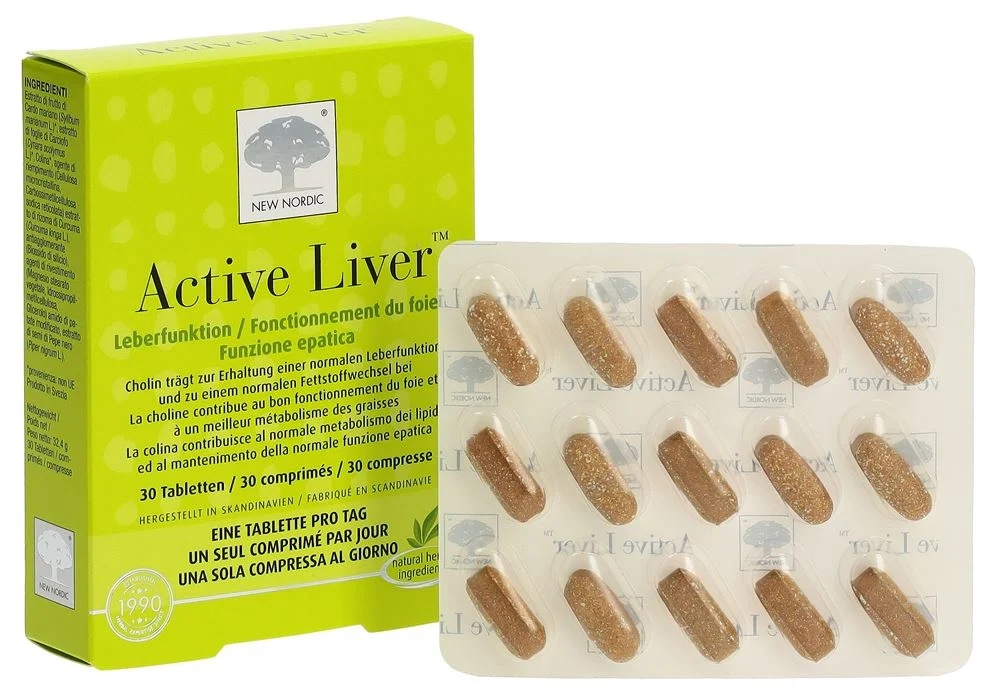 NEW NORDIC Active Liver comprimés 30 pièces