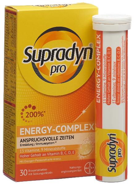 Supradyn® pro energy-complex comprimés effervescents 30 pièces Supradyn® pro energy-complex comprimés effervescents 30 pièces