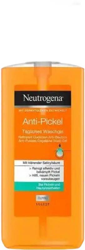 Neutrogena Gel nettoyant quotidien anti-boutons 200ml Neutrogena Gel nettoyant quotidien anti-boutons 200ml