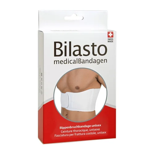 Bilasto bandage pour fracture de côtes S blanc