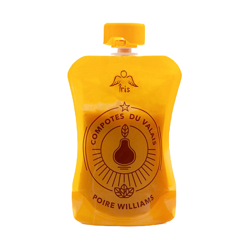IRIS Compote de poires Williams Btl 100g