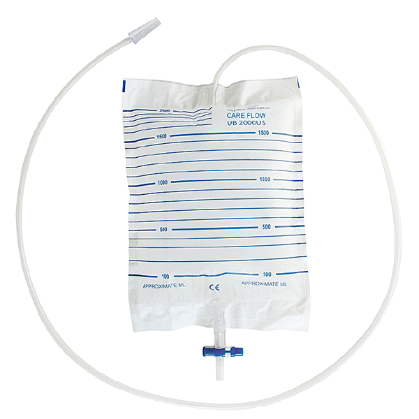 Gribi Pharmaplast poche à urine 2.0l/90cm RV+vide 200 pièces