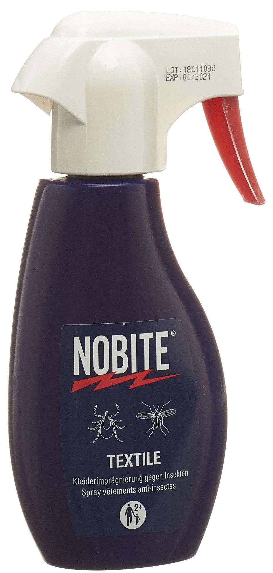 NOBITE Textile - VÊTEMENTS Spray insectes tiques 200ml NOBITE Textile - VÊTEMENTS Spray insectes tiques 200ml